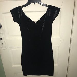 Garage Velvet Dress